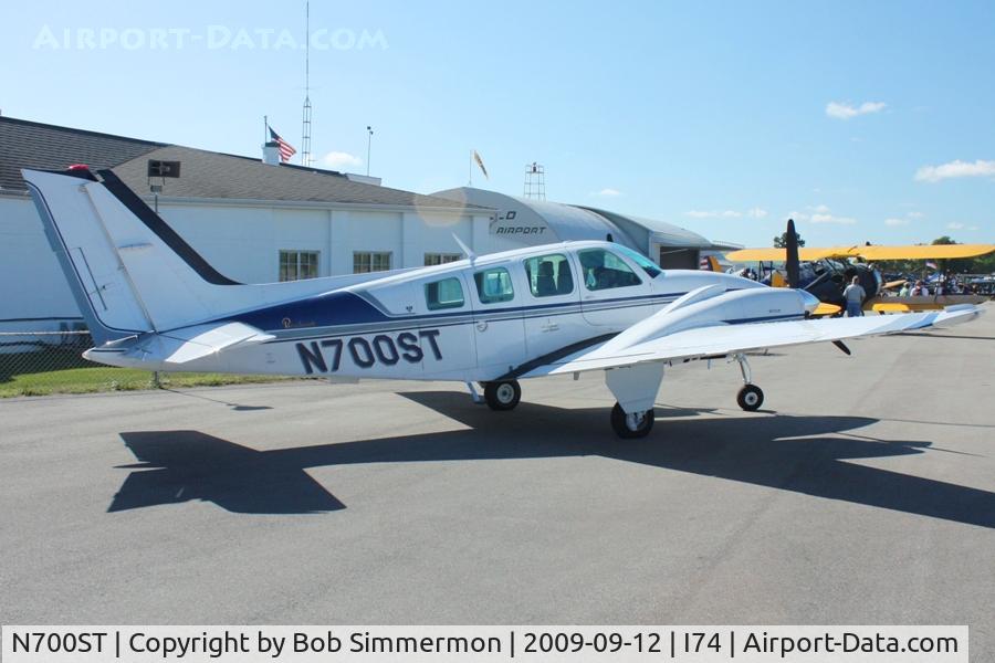 N700ST, 1980 Beech 58 Baron C/N TH-1091, MERFI fly-in, Urbana, Ohio