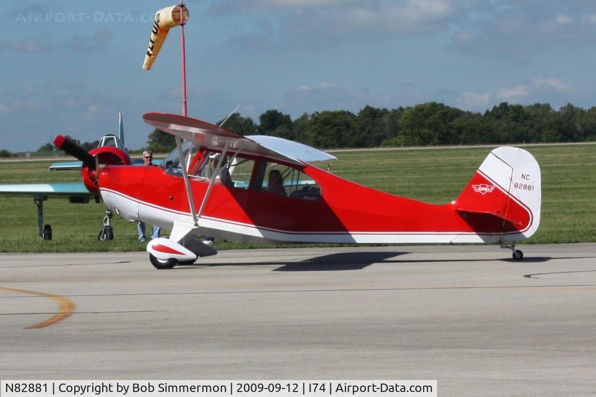 N82881, 1946 Champion 7AC C/N 7AC-1531, MERFI fly-in, Urbana, Ohio