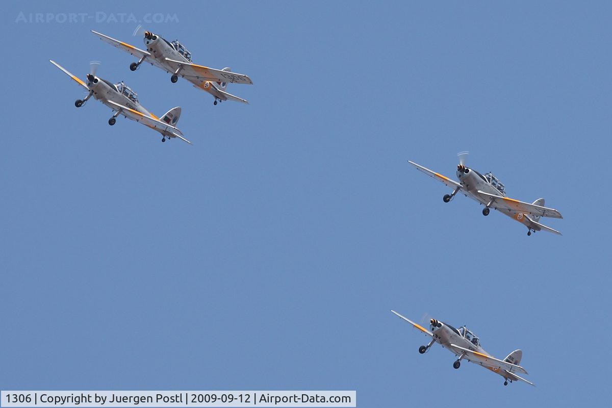 1306, De Havilland DHC-1 Chipmunk T.20 C/N C1/0351, Red Bull Air Race Porto 2009 - Portugal Air Force - De Havilland Canada DHC-1 Chipmunk