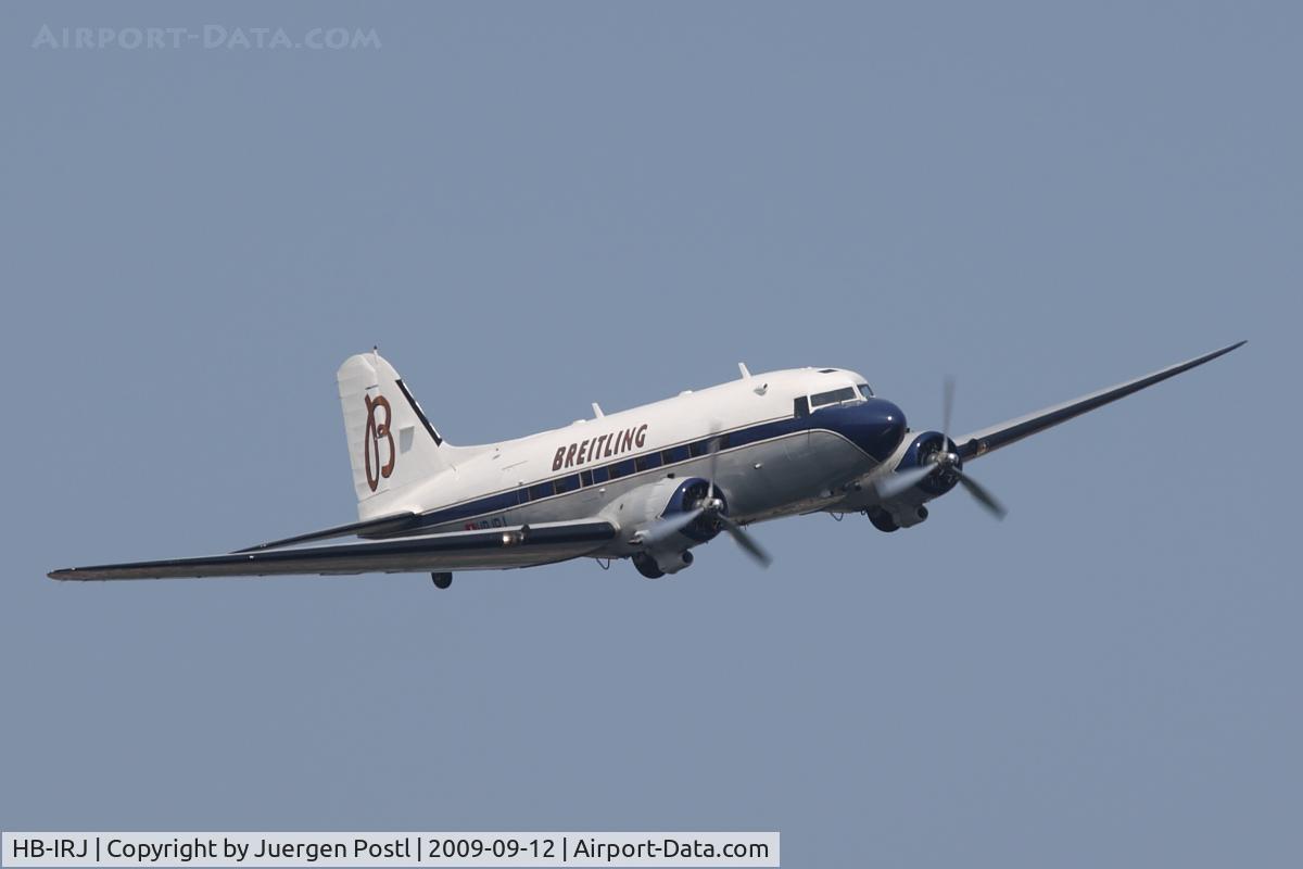 HB-IRJ, 1940 Douglas DC-3A-S4C4G C/N 2204, Red Bull Air Race Porto 2009 - Douglas DC-3A