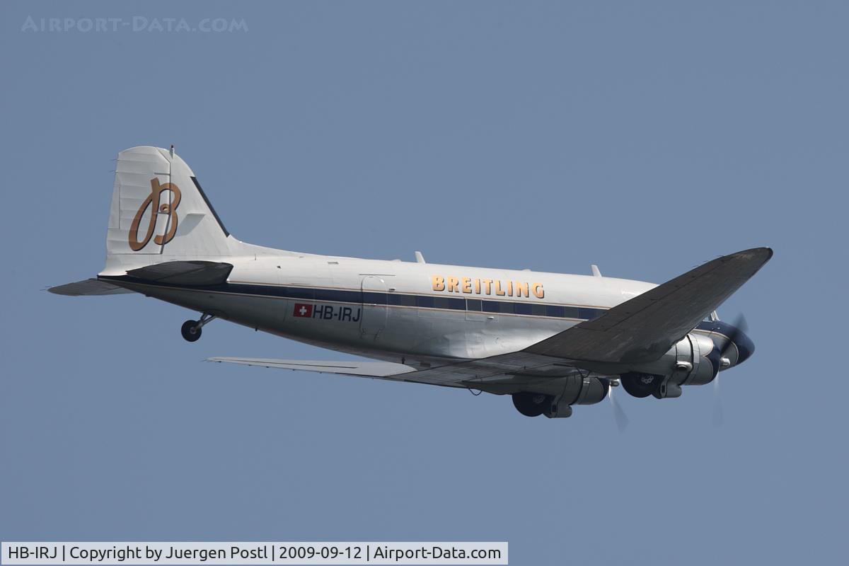 HB-IRJ, 1940 Douglas DC-3A-S4C4G C/N 2204, Red Bull Air Race Porto 2009 - Douglas DC-3A
