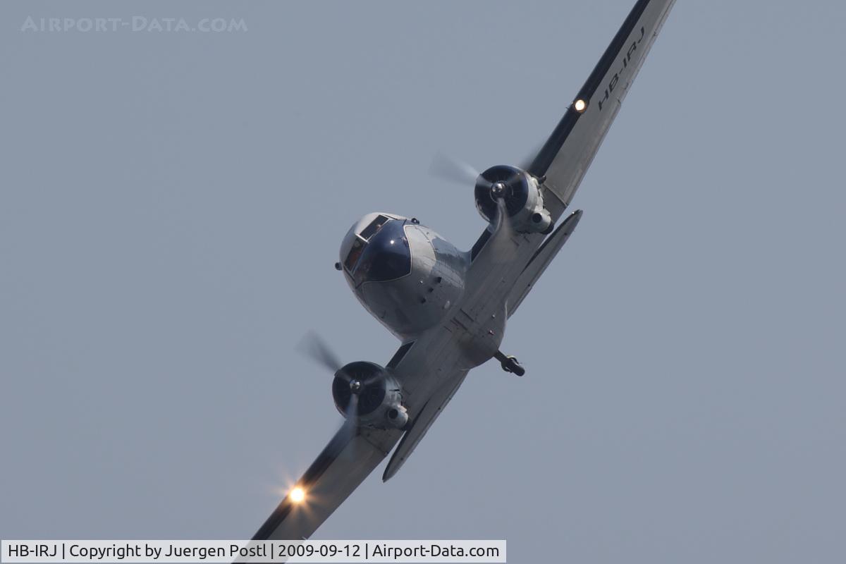 HB-IRJ, 1940 Douglas DC-3A-S4C4G C/N 2204, Red Bull Air Race Porto 2009 - Douglas DC-3A