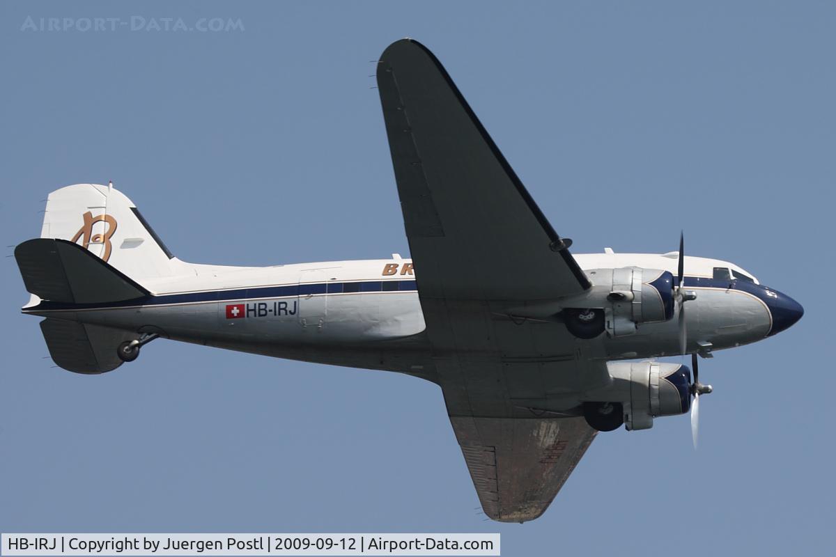HB-IRJ, 1940 Douglas DC-3A-S4C4G C/N 2204, Red Bull Air Race Porto 2009 - Douglas DC-3A