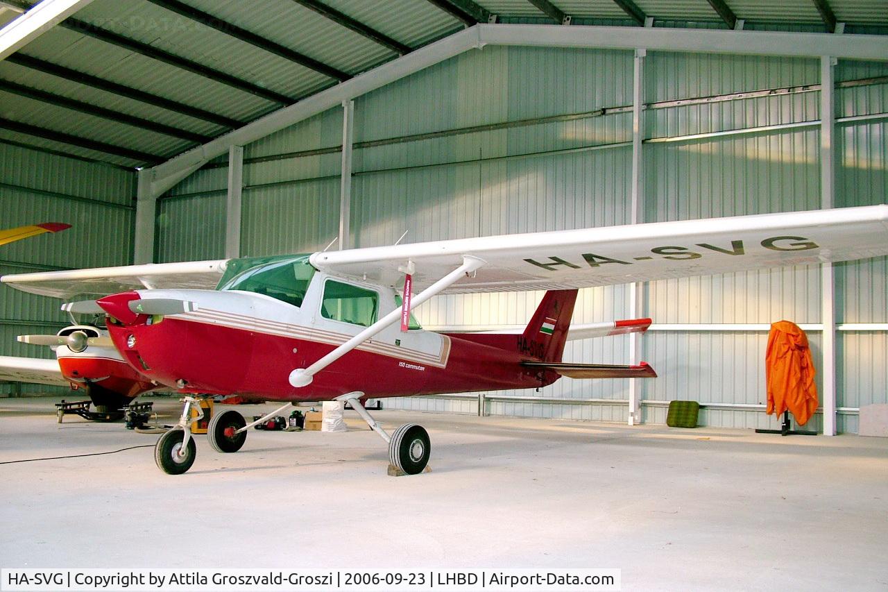 HA-SVG, 1975 Cessna 150M C/N 15077136, Börgönd Airport - Hungary