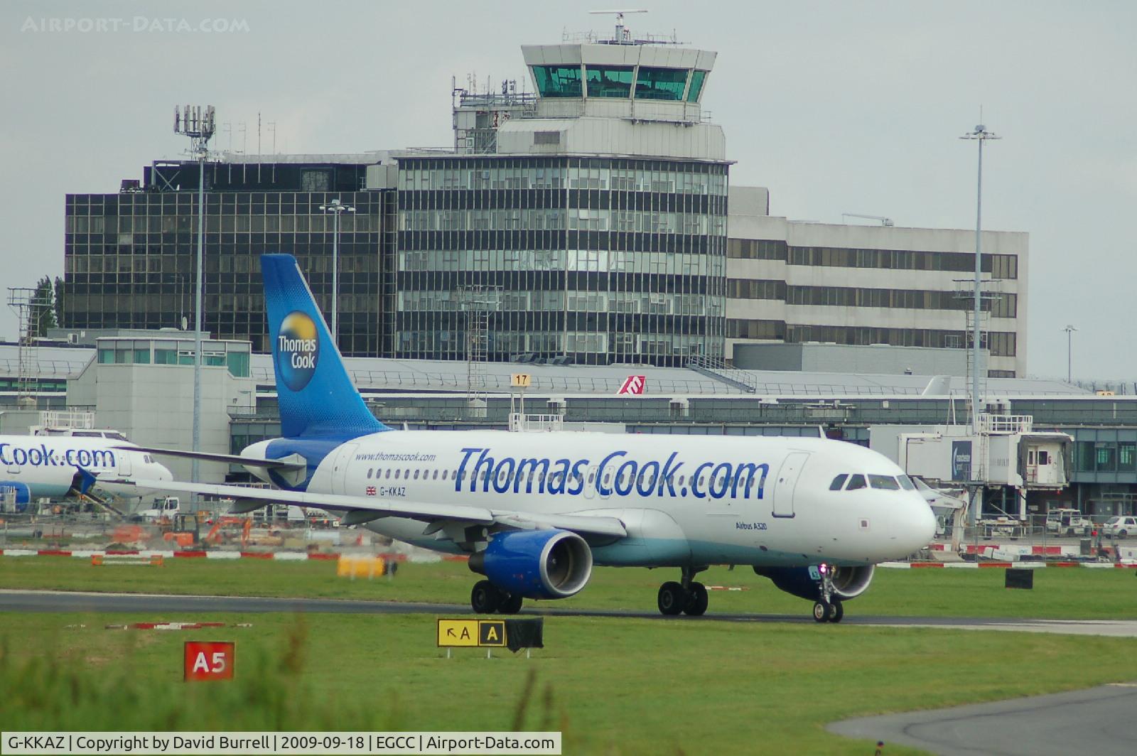 G-KKAZ, 2003 Airbus A320-214 C/N 2003, Thomas Cook -  Airbus A320 - Taxiing