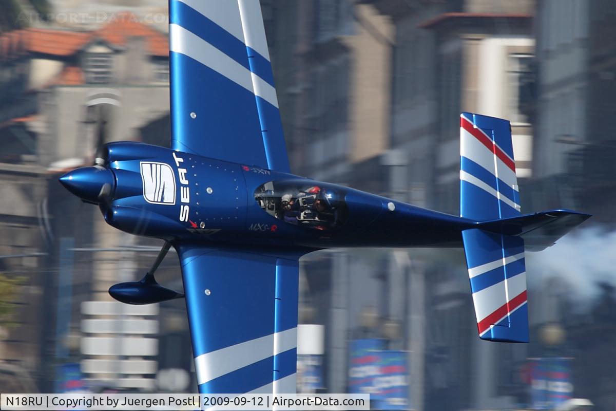 N18RU, MX Aircraft MXS C/N 5, Red Bull Air Race Porto 2009 - Sergey Rakhmanin