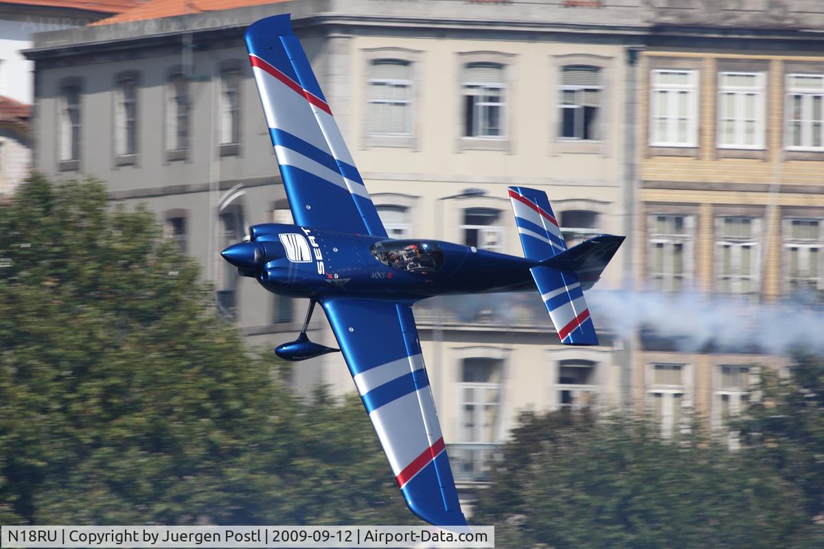 N18RU, MX Aircraft MXS C/N 5, Red Bull Air Race Porto 2009 - Sergey Rakhmanin