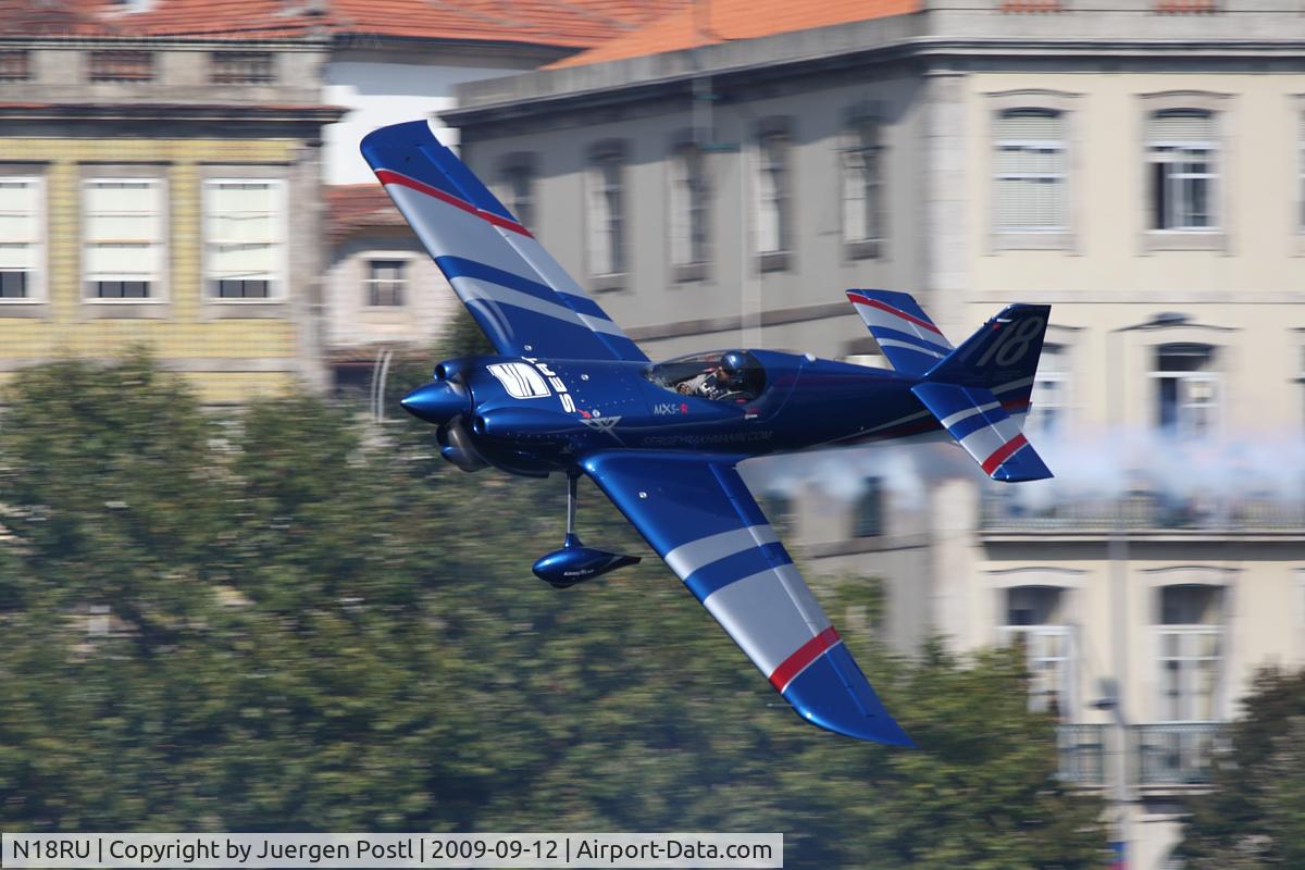 N18RU, MX Aircraft MXS C/N 5, Red Bull Air Race Porto 2009 - Sergey Rakhmanin