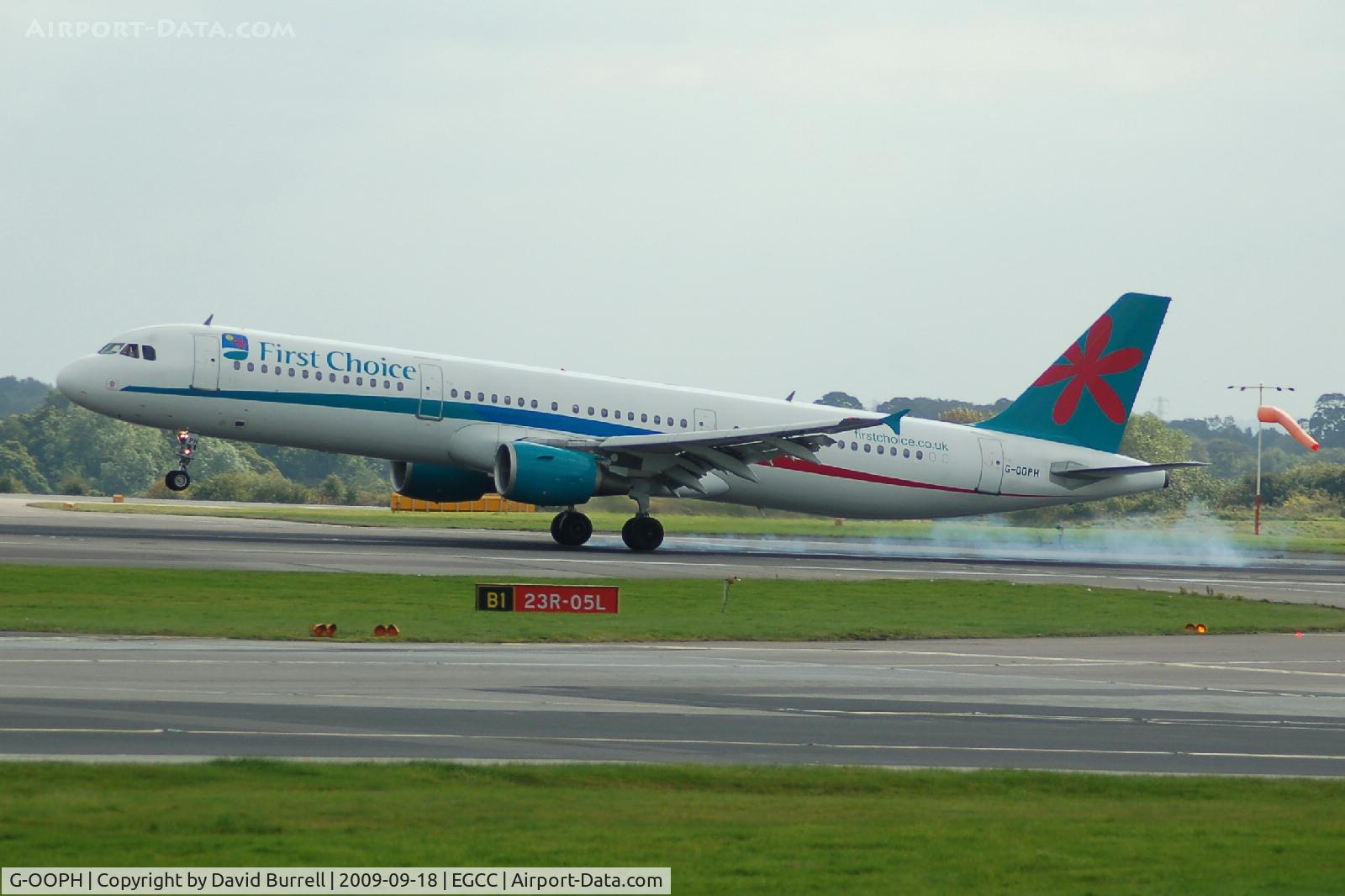 G-OOPH, 1998 Airbus A321-211 C/N 781, First Choice Airbus A-321 - Landing
