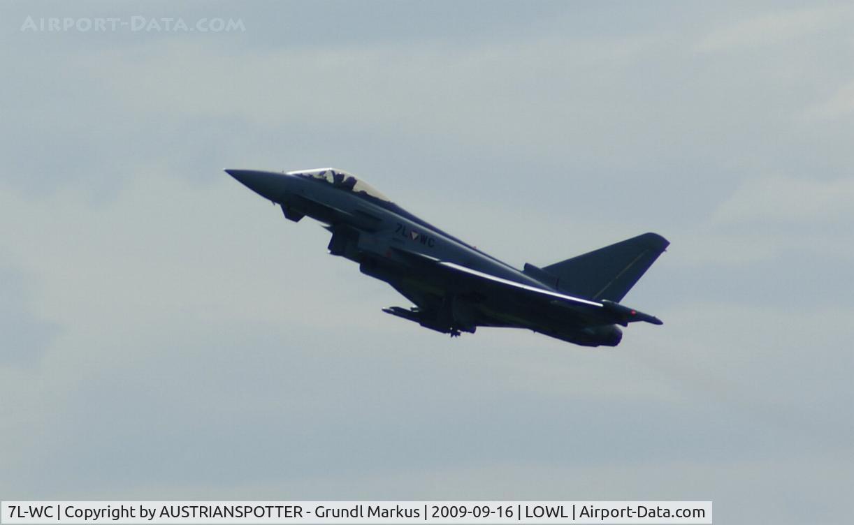 7L-WC, 2007 Eurofighter EF-2000 Typhoon S C/N AS003, Austrian Airforce