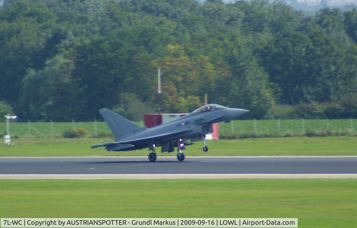 7L-WC, 2007 Eurofighter EF-2000 Typhoon S C/N AS003, Austrian Airforce