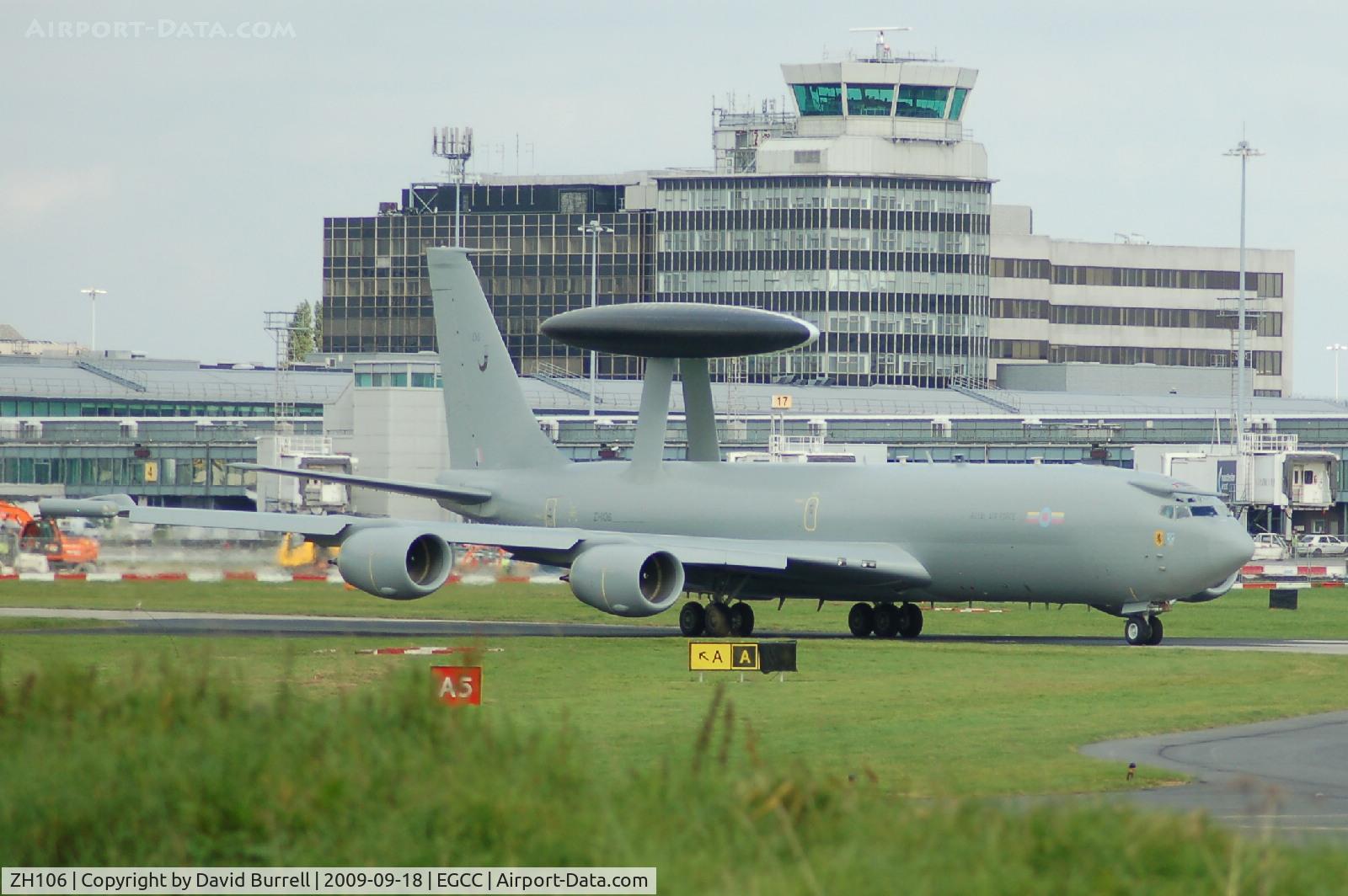ZH106, 1991 Boeing E-3D Sentry AEW.1 C/N 24114, RAF ZH106 Boeing E-3A Sentry - Taxiing