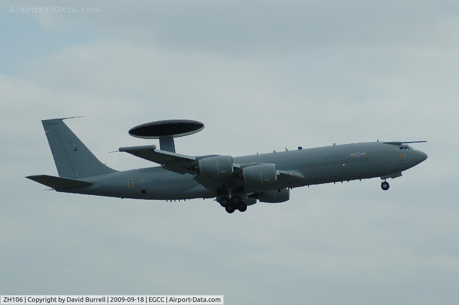 ZH106, 1991 Boeing E-3D Sentry AEW.1 C/N 24114, RAF ZH106 Boeing E-3A Sentry - Taking Off