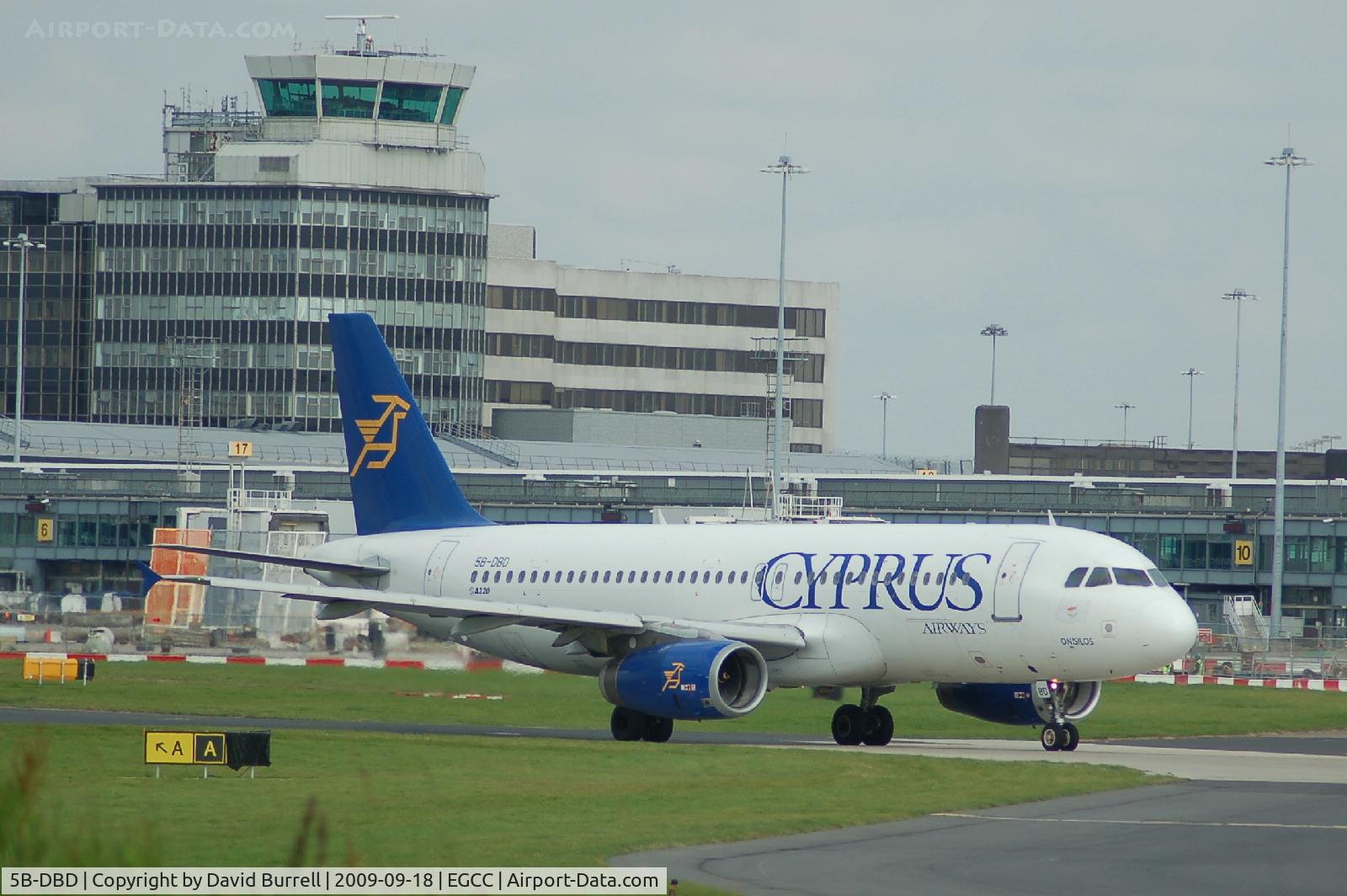 5B-DBD, 1992 Airbus A320-231 C/N 316, Cyprus Airways - A320-231- Taxiing