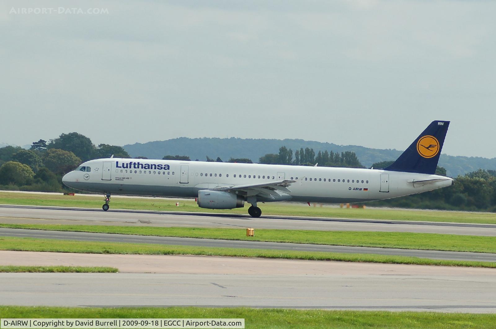 D-AIRW, 1997 Airbus A321-131 C/N 0699, Lufthansa - A321-131 - Taking off