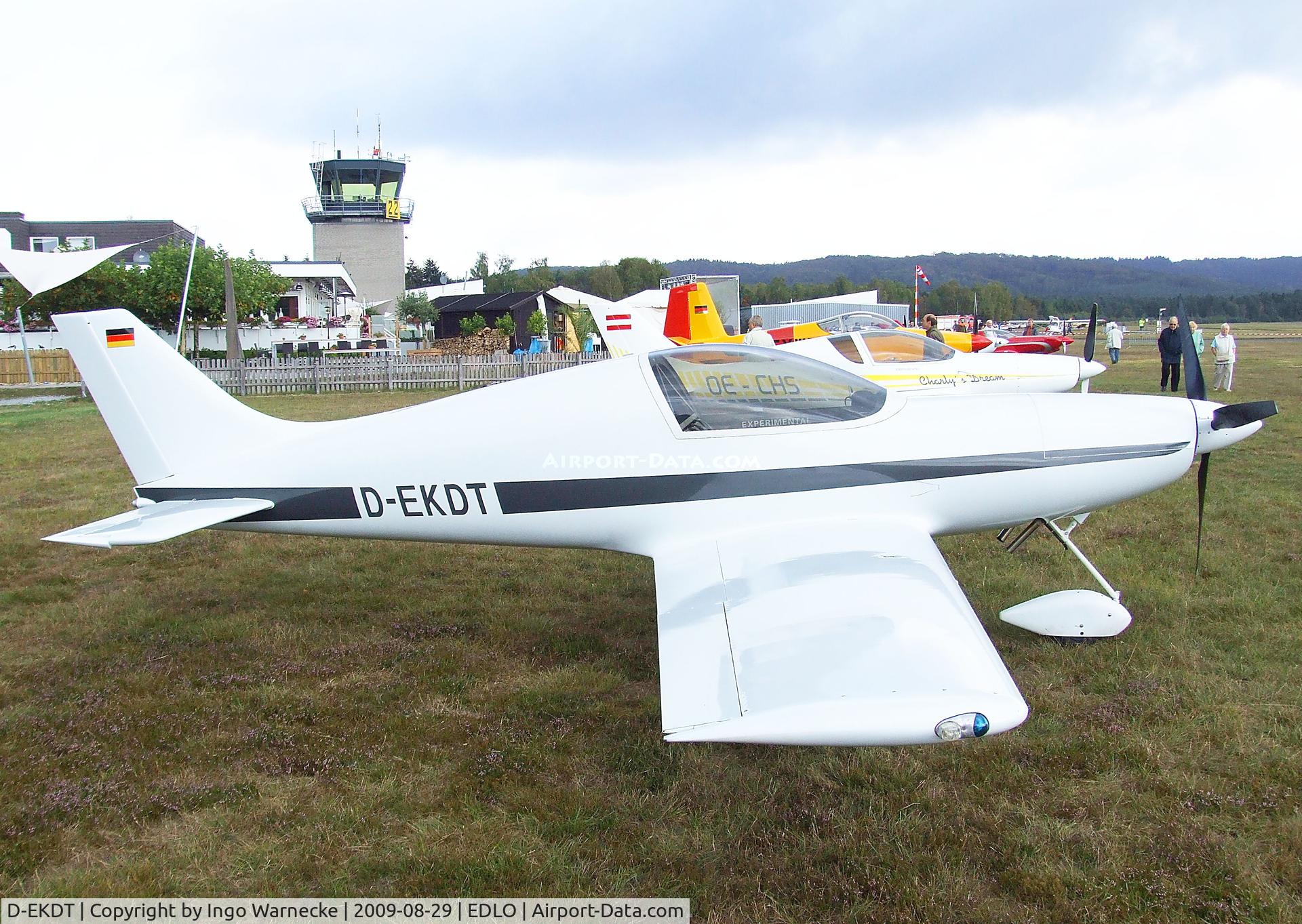 D-EKDT, 1999 Aero Designs Pulsar XP C/N 334, Aero Designs (Bahr) Pulsar XP at the 2009 OUV-Meeting at Oerlinghausen airfield