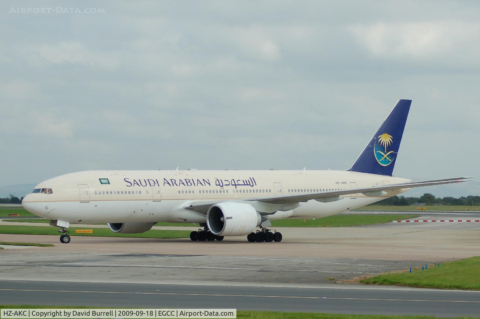 HZ-AKC, 1997 Boeing 777-268/ER C/N 28346, Saudi Arabian - Boeing 777-268 - Taxiing