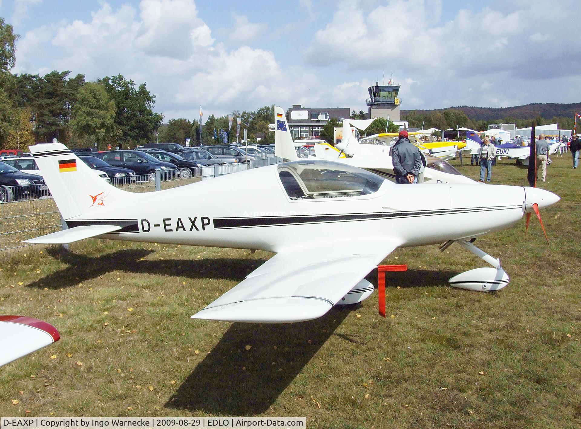 D-EAXP, Aero Designs Pulsar XP C/N 1809, Aero Designs (Korte) Pulsar XP at the 2009 OUV-Meeting at Oerlinghausen airfield