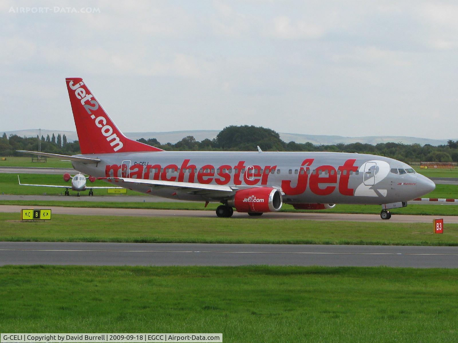 G-CELI, 1986 Boeing 737-330 C/N 23526, Jet2.com - Boeing 737-330 - Taxiing