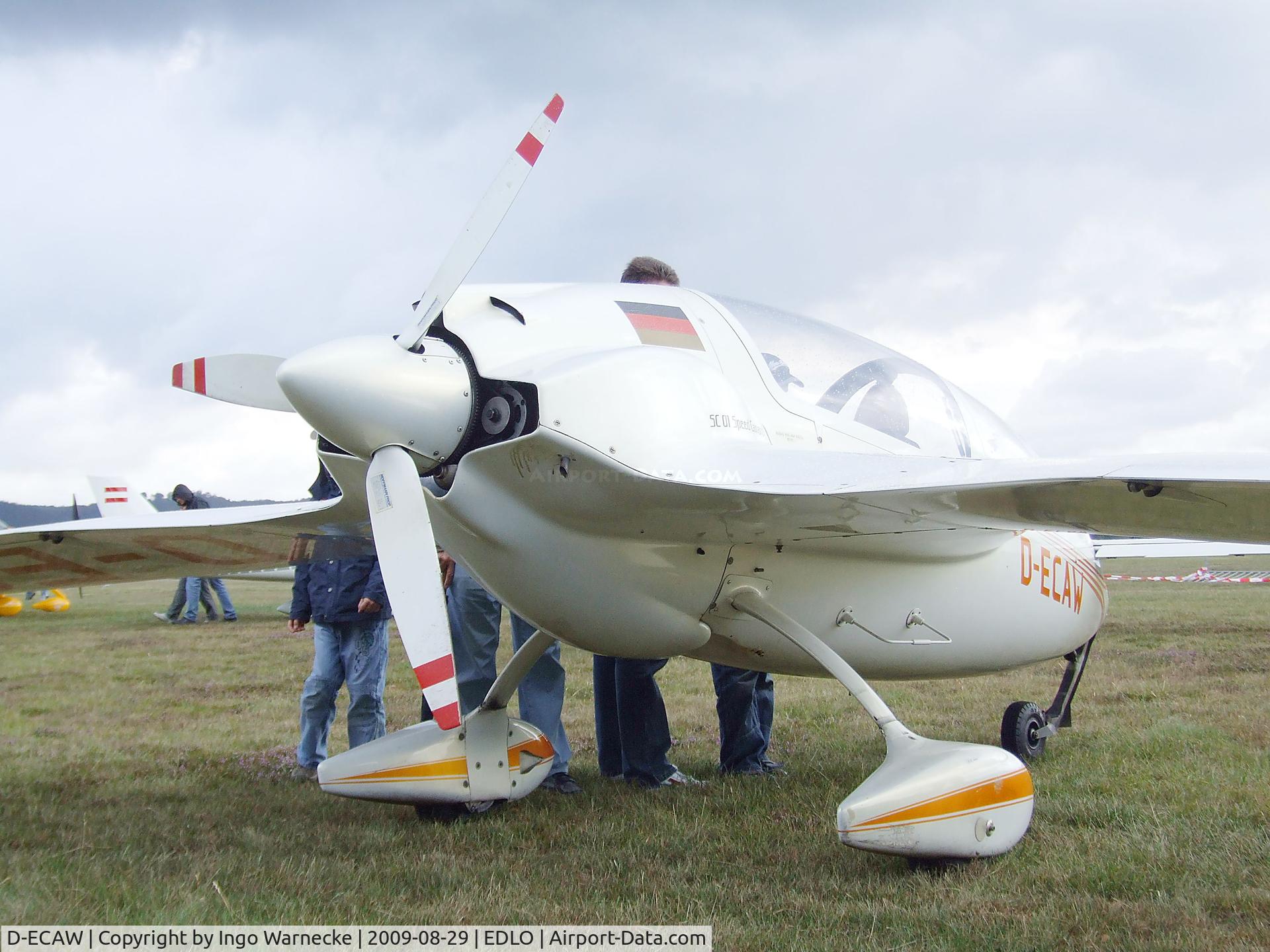 D-ECAW, Gyroflug SC-01 Speed Canard C/N S-5, Gyroflug SC-01 Speed Canard at the 2009 OUV-Meeting at Oerlinghausen airfield