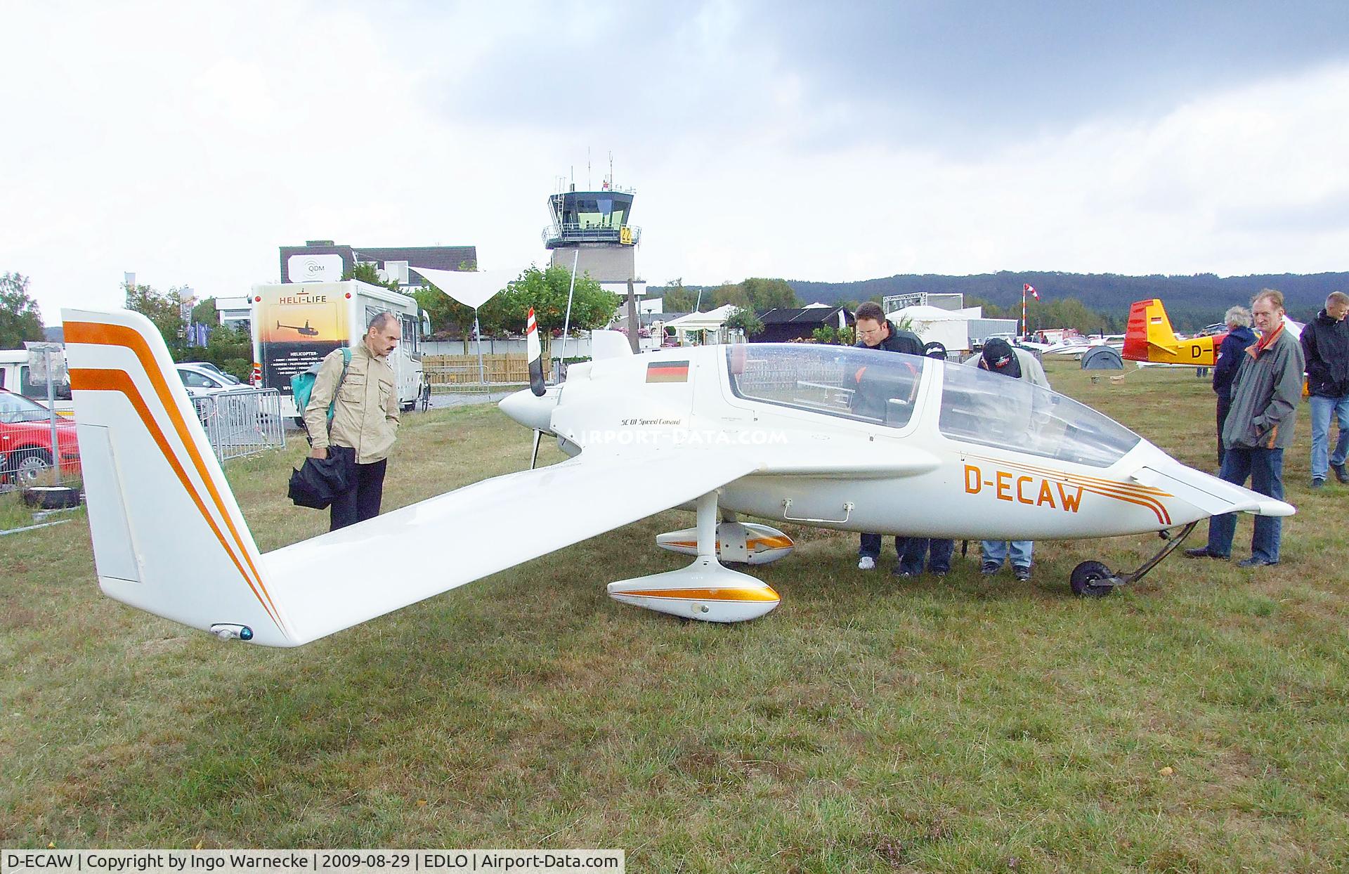 D-ECAW, Gyroflug SC-01 Speed Canard C/N S-5, Gyroflug SC-01 Speed Canard at the 2009 OUV-Meeting at Oerlinghausen airfield