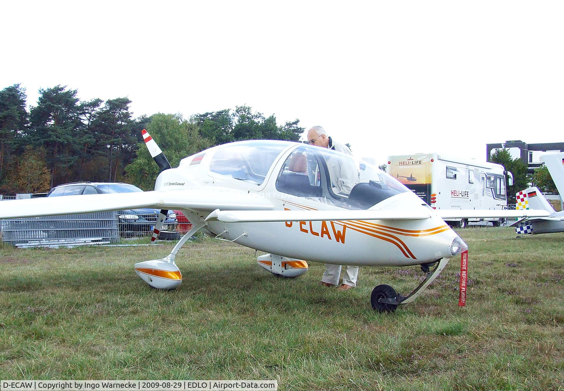 D-ECAW, Gyroflug SC-01 Speed Canard C/N S-5, Gyroflug SC-01 Speed Canard at the 2009 OUV-Meeting at Oerlinghausen airfield