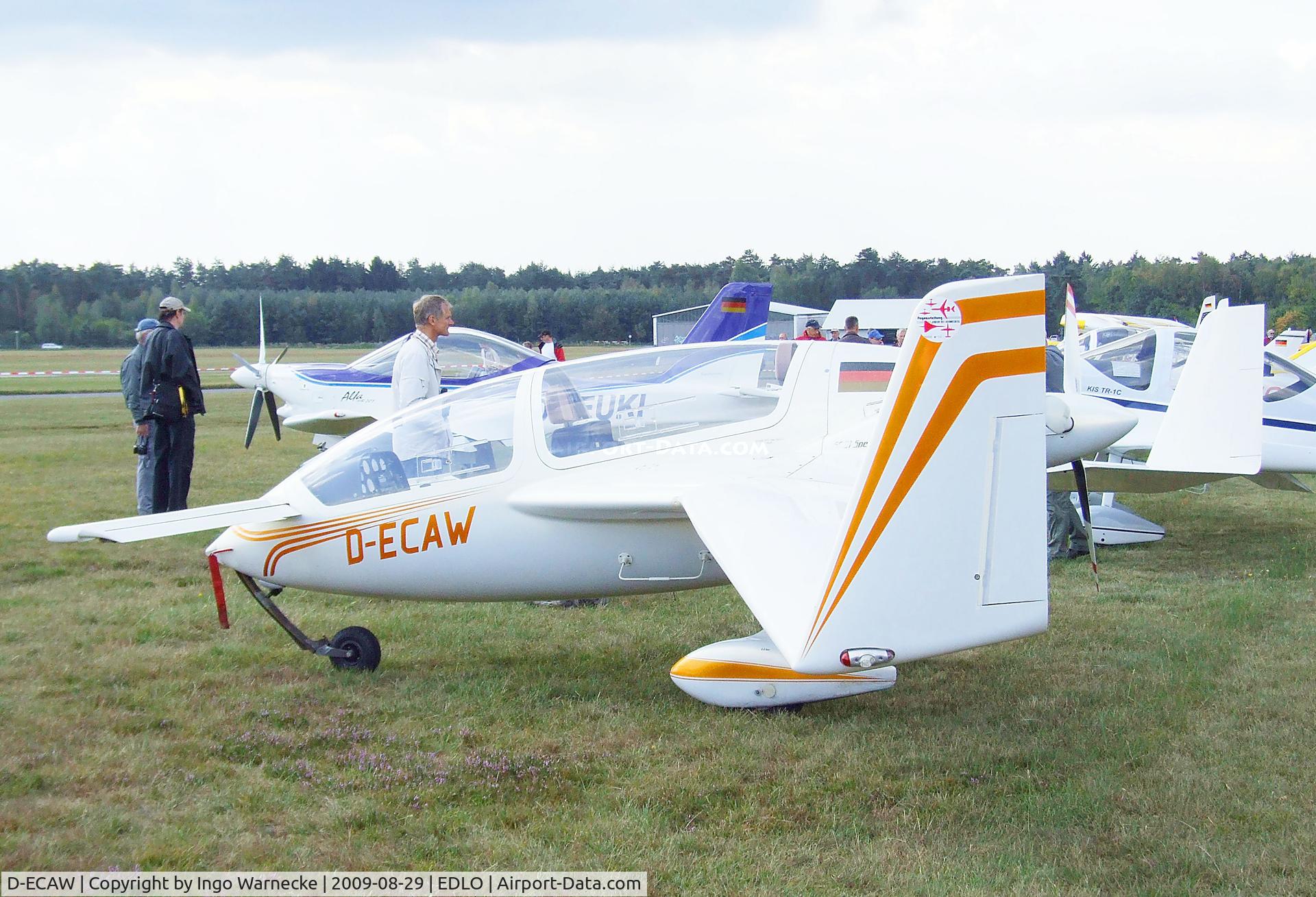 D-ECAW, Gyroflug SC-01 Speed Canard C/N S-5, Gyroflug SC-01 Speed Canard at the 2009 OUV-Meeting at Oerlinghausen airfield