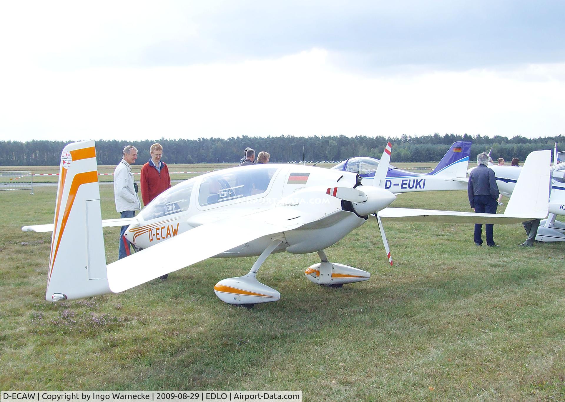 D-ECAW, Gyroflug SC-01 Speed Canard C/N S-5, Gyroflug SC-01 Speed Canard at the 2009 OUV-Meeting at Oerlinghausen airfield