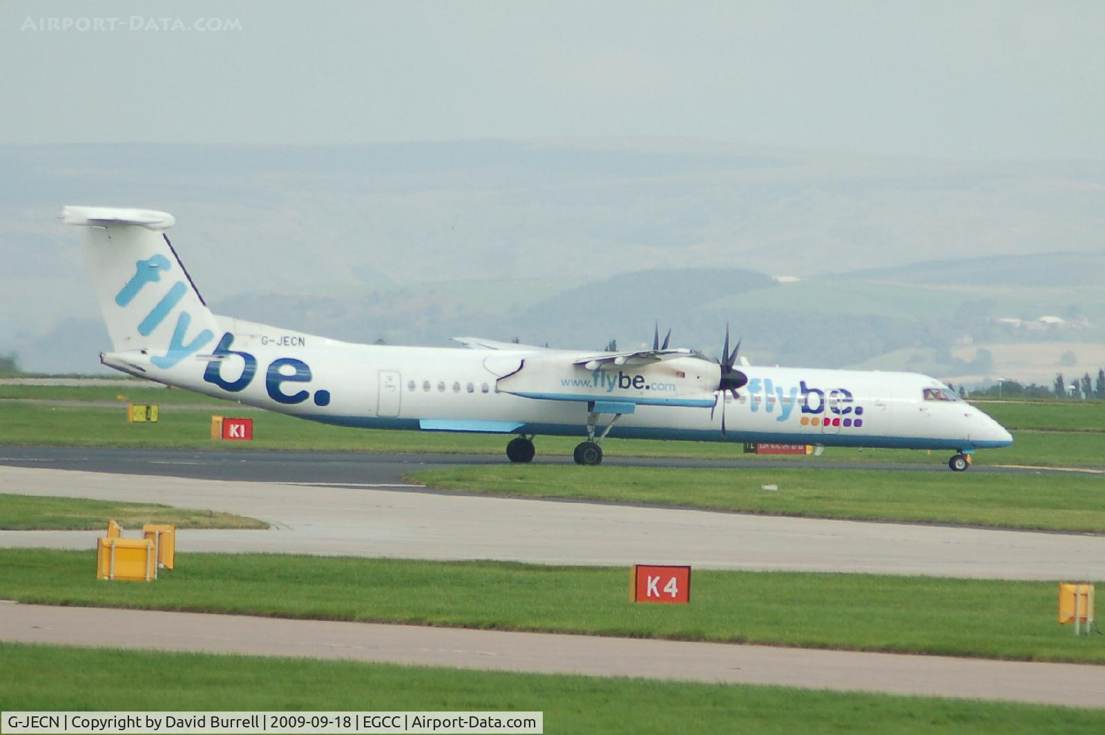 G-JECN, 2005 De Havilland Canada DHC-8-402Q Dash 8 C/N 4120, Flybe - Bombardier DHC-8-402 - Taxiing