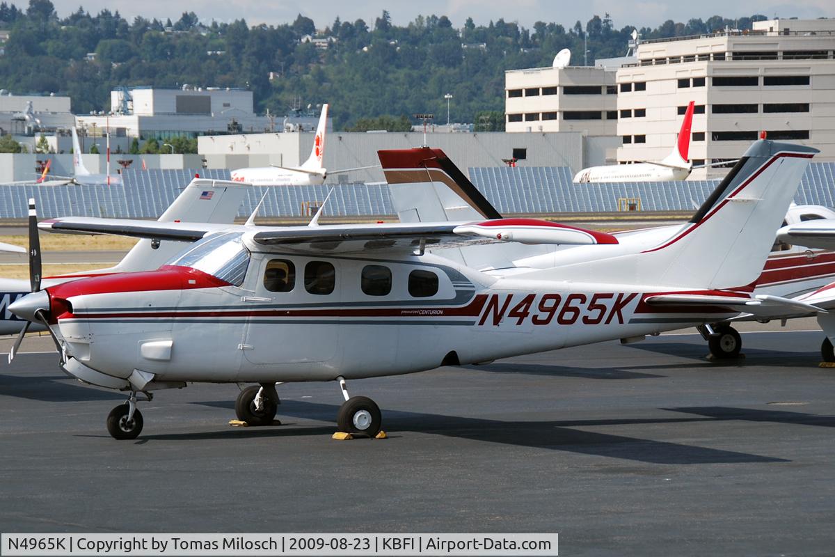 N4965K, 1979 Cessna P210N Pressurised Centurion C/N P21000385, 