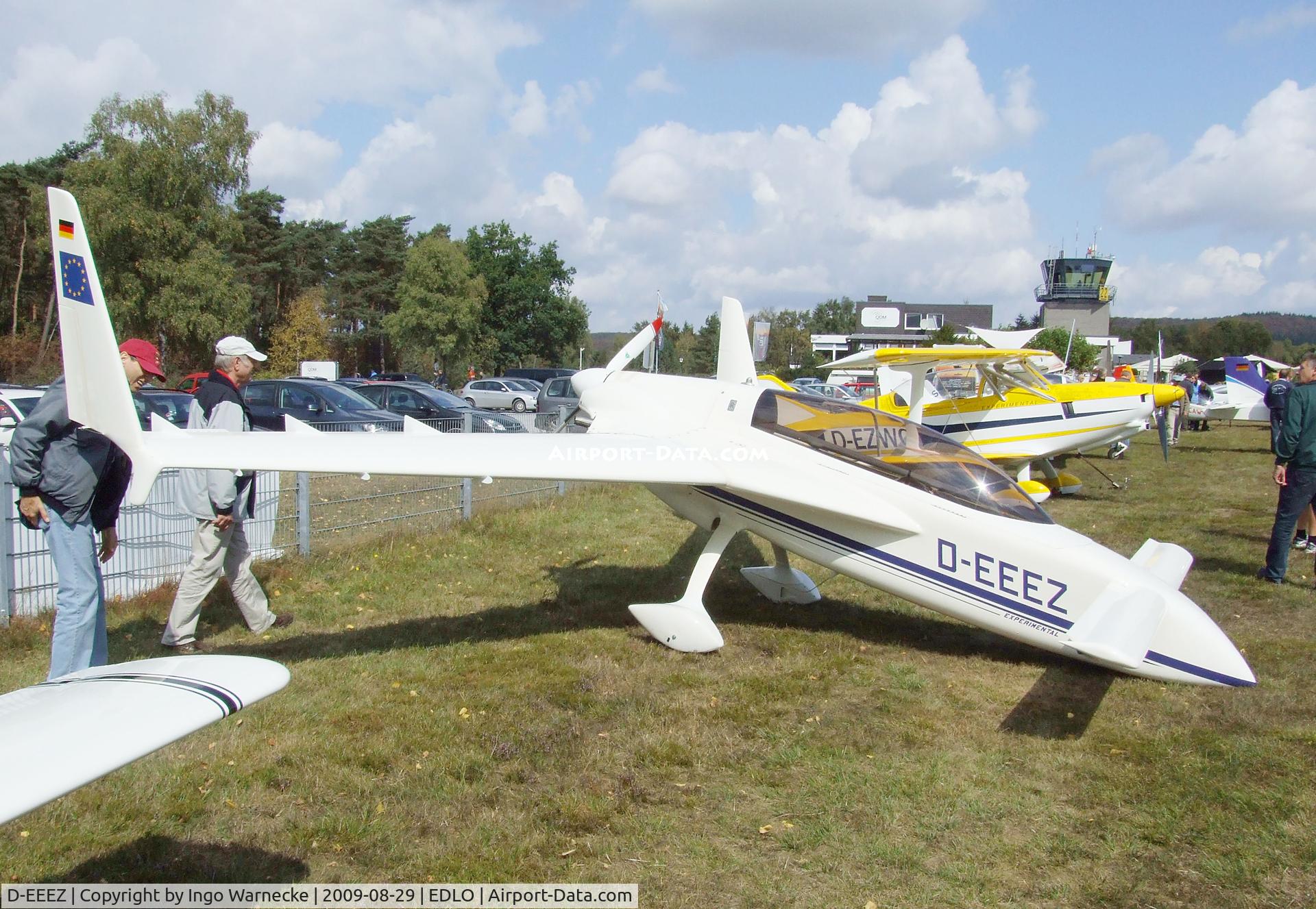 D-EEEZ, Rutan VariEze C/N A-0329, Rutan (Krauss) VariEze at the 2009 OUV-Meeting at Oerlinghausen airfield