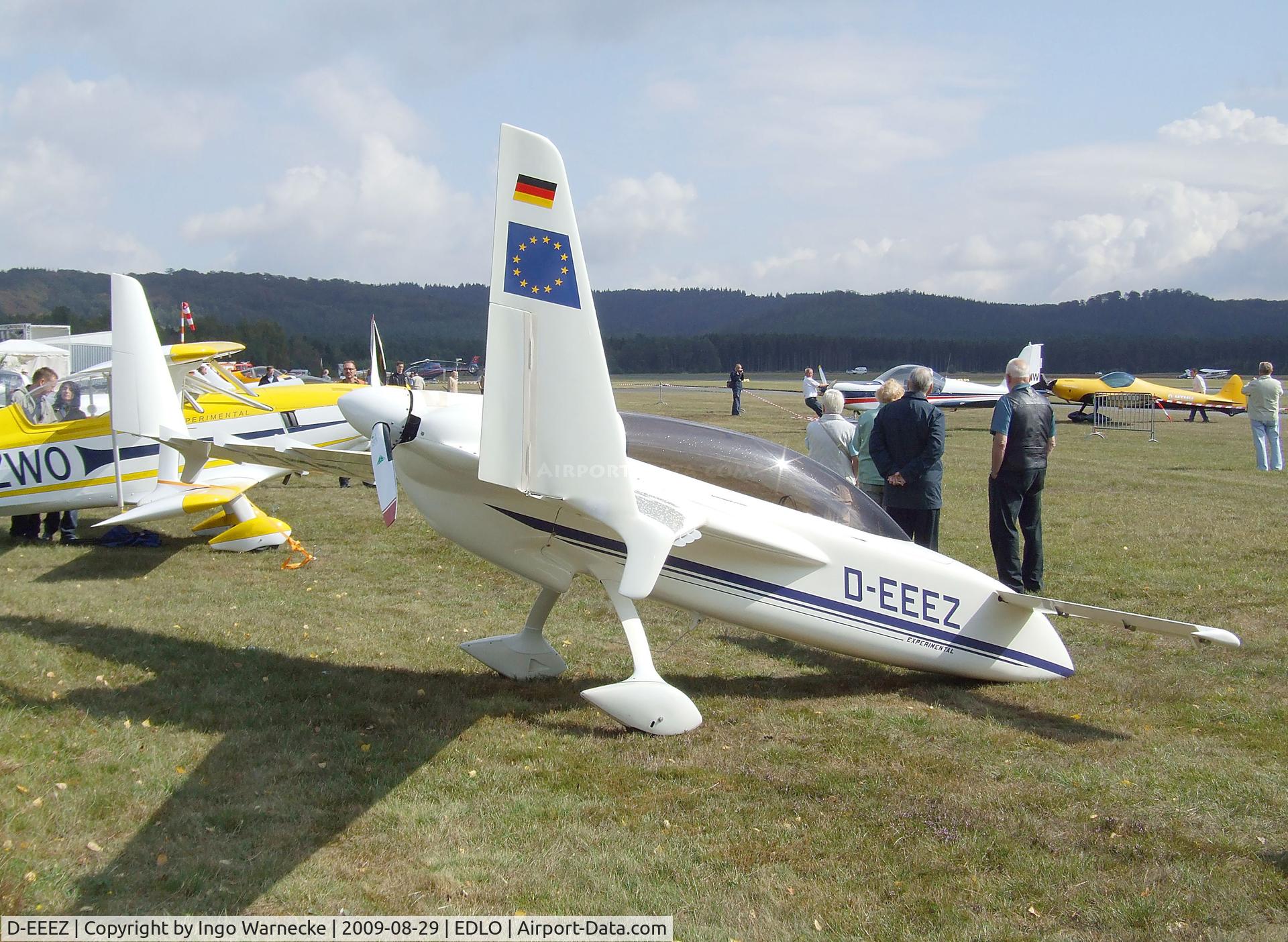 D-EEEZ, Rutan VariEze C/N A-0329, Rutan (Krauss) VariEze at the 2009 OUV-Meeting at Oerlinghausen airfield