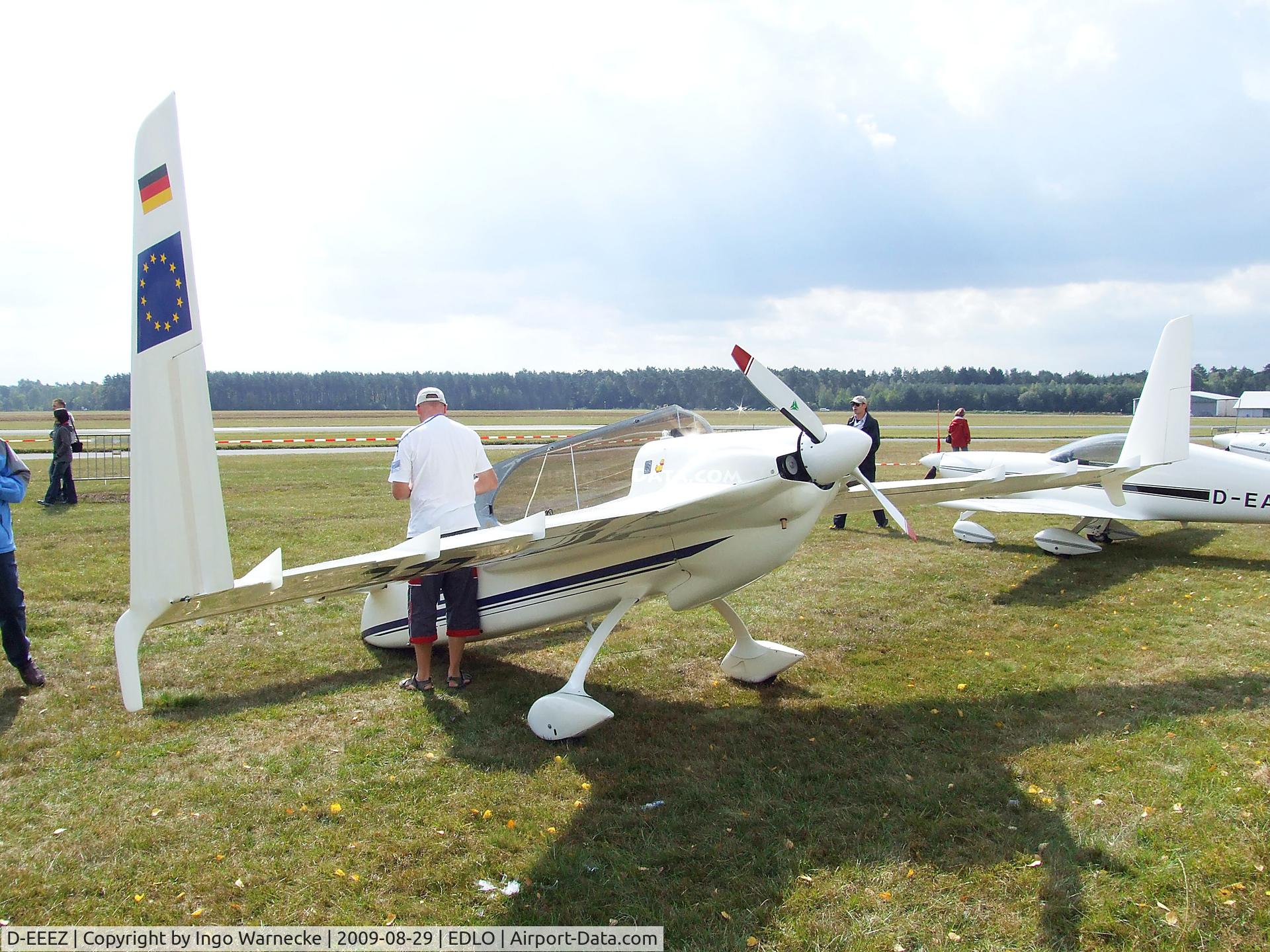 D-EEEZ, Rutan VariEze C/N A-0329, Rutan (Krauss) VariEze at the 2009 OUV-Meeting at Oerlinghausen airfield