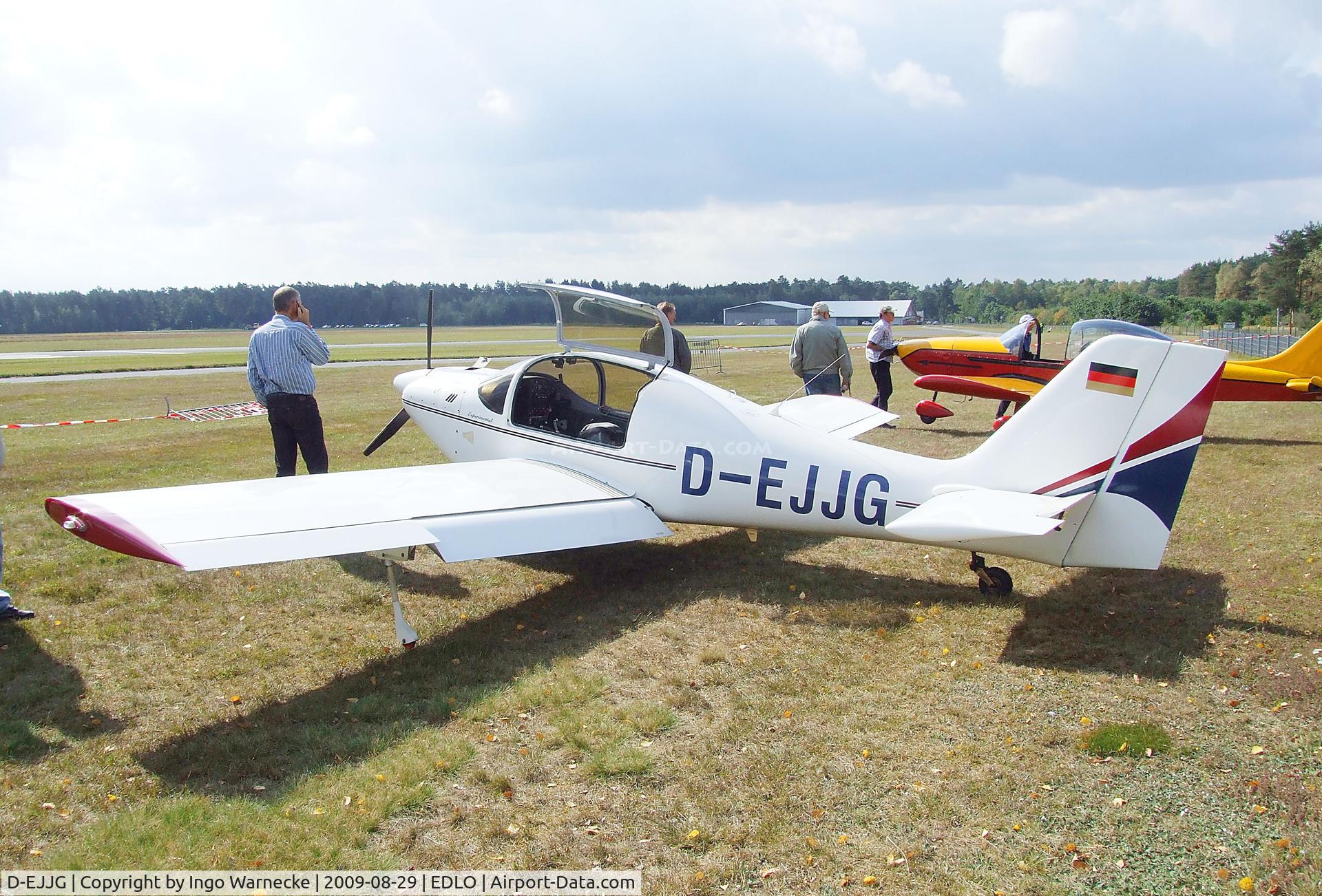D-EJJG, Europa Monowheel C/N 1781, Europa Aviation (Gralfs) Europa at the 2009 OUV-Meeting at Oerlinghausen airfield
