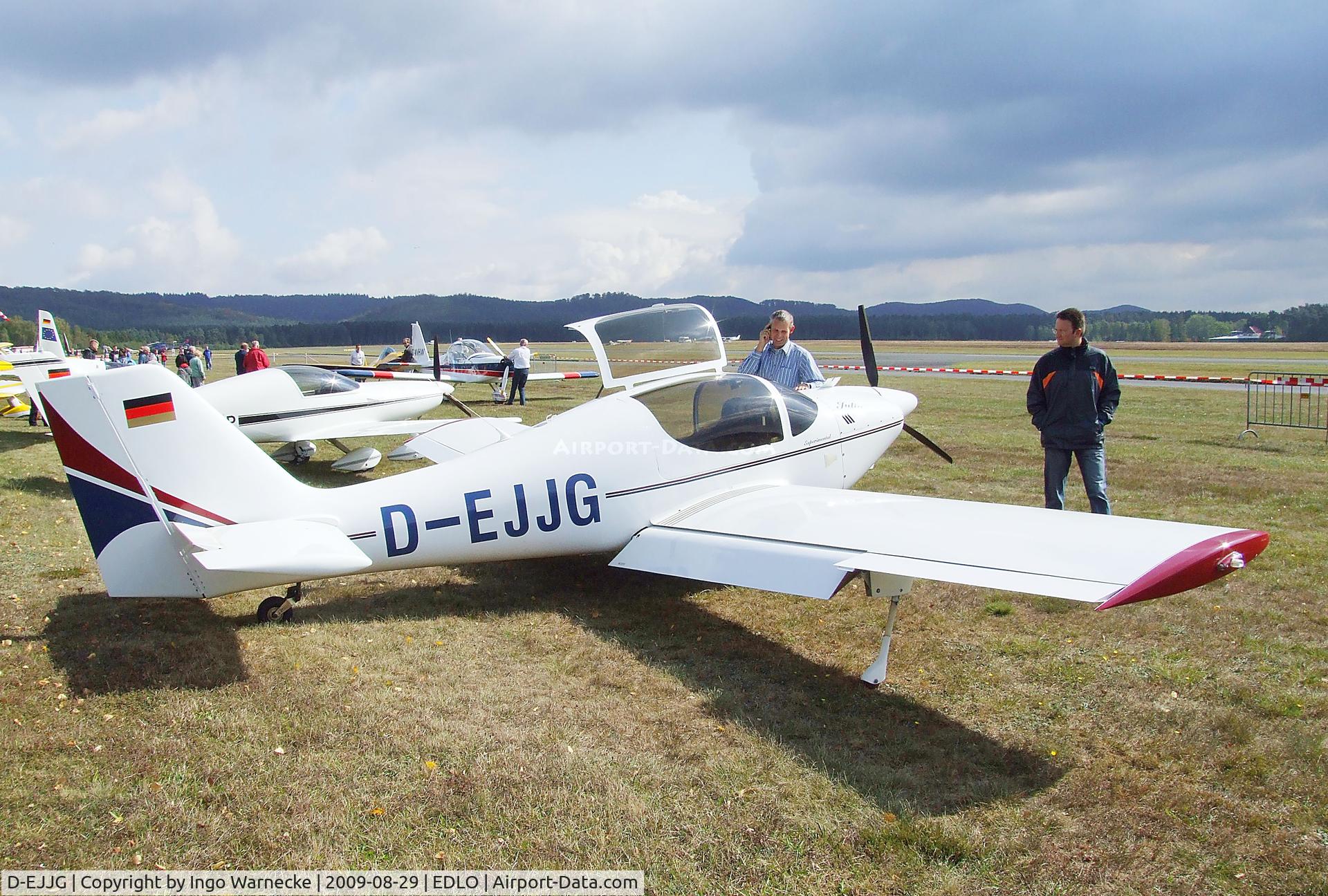 D-EJJG, Europa Monowheel C/N 1781, Europa Aviation (Gralfs) Europa at the 2009 OUV-Meeting at Oerlinghausen airfield