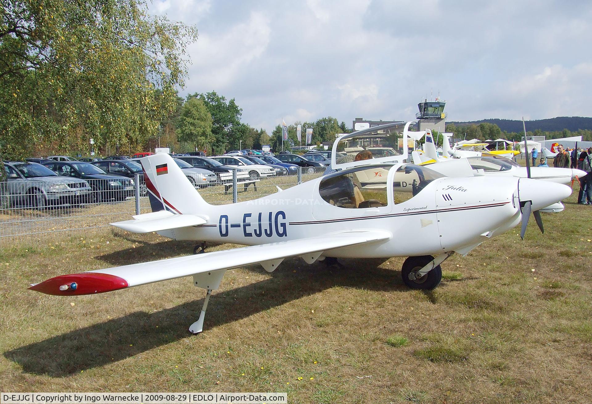 D-EJJG, Europa Monowheel C/N 1781, Europa Aviation (Gralfs) Europa at the 2009 OUV-Meeting at Oerlinghausen airfield