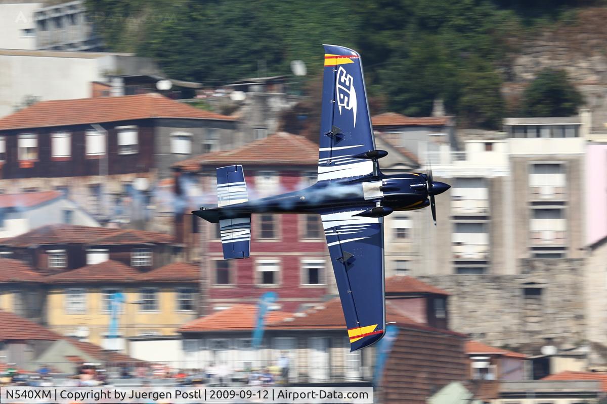 N540XM, 2008 MXR Technologies MXS C/N 003, Red Bull Air Race Porto 2009 - Alejandro Maclean