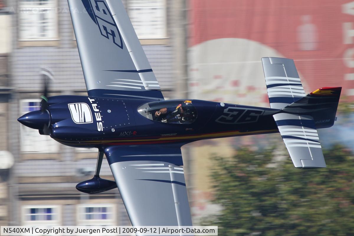 N540XM, 2008 MXR Technologies MXS C/N 003, Red Bull Air Race Porto 2009 - Alejandro Maclean