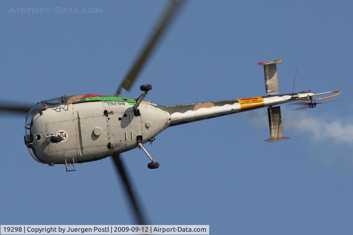 19298, Sud SE-3160 Alouette III C/N 1556, Red Bull Air Race Porto 2009 - Portugal Air Force - Sud SE-3160 Alouette III