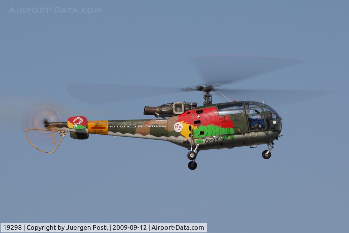 19298, Sud SE-3160 Alouette III C/N 1556, Red Bull Air Race Porto 2009 - Portugal Air Force - Sud SE-3160 Alouette III