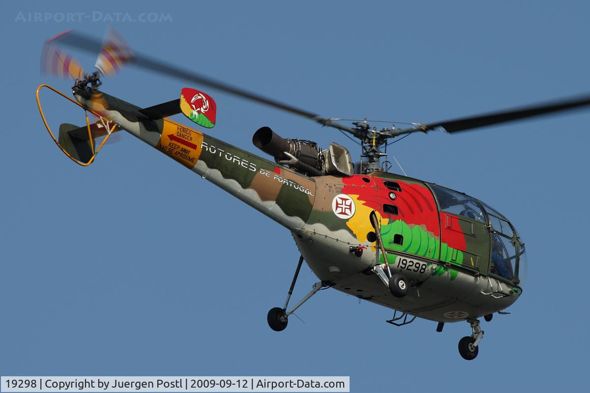 19298, Sud SE-3160 Alouette III C/N 1556, Red Bull Air Race Porto 2009 - Portugal Air Force - Sud SE-3160 Alouette III