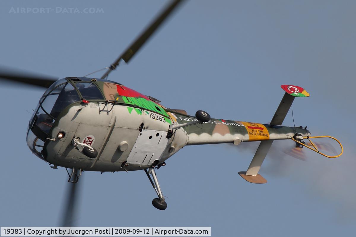 19383, Aérospatiale SA-316B Alouette III C/N 1840, Red Bull Air Race Porto 2009 - Portugal Air Force - Aerospatiale SA-316B Alouette III