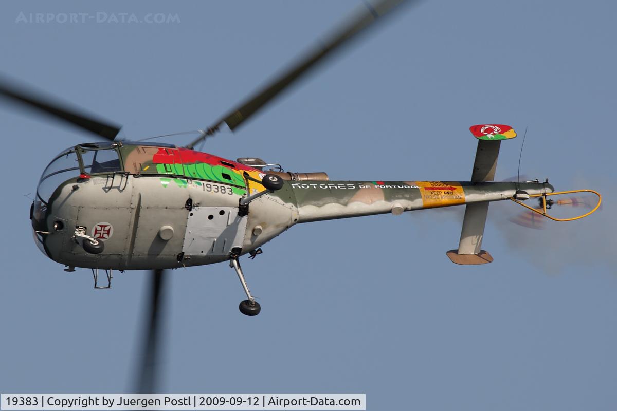19383, Aérospatiale SA-316B Alouette III C/N 1840, Red Bull Air Race Porto 2009 - Portugal Air Force - Aerospatiale SA-316B Alouette III