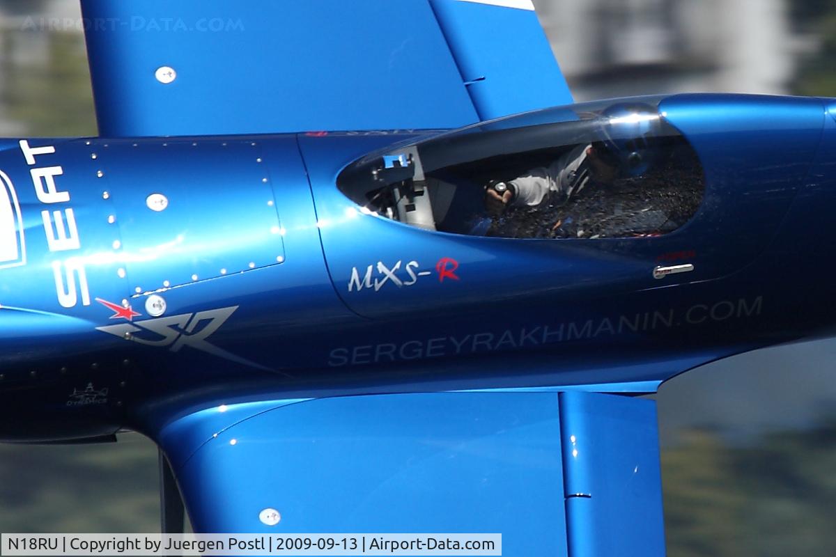 N18RU, MX Aircraft MXS C/N 5, Red Bull Air Race Porto 2009 - Sergey Rakhmanin