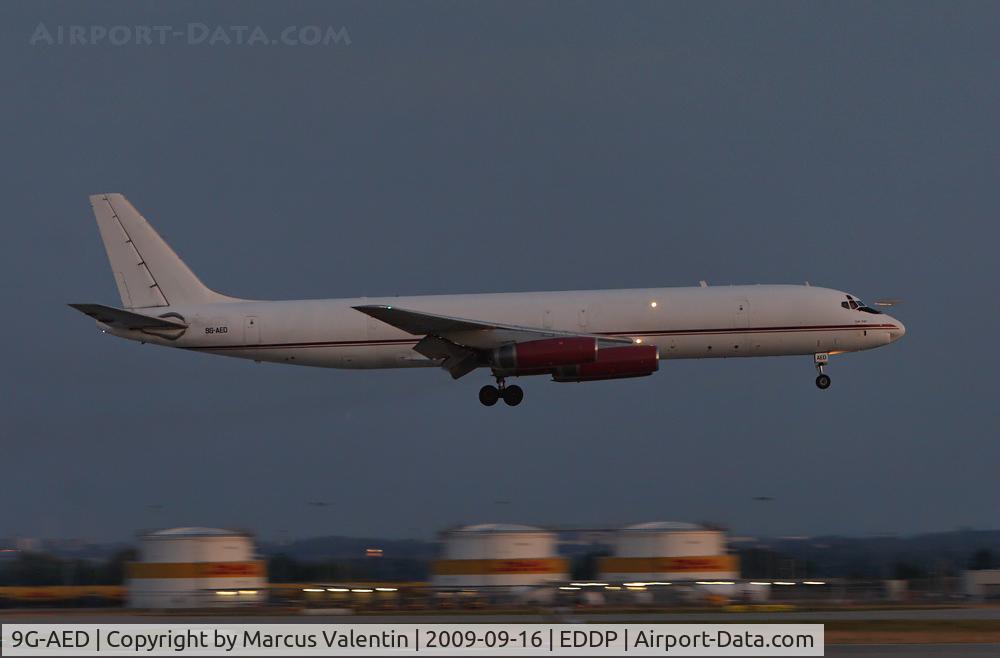 9G-AED, 1972 Douglas DC-8-62AF C/N 46162, First visit in Leipzig