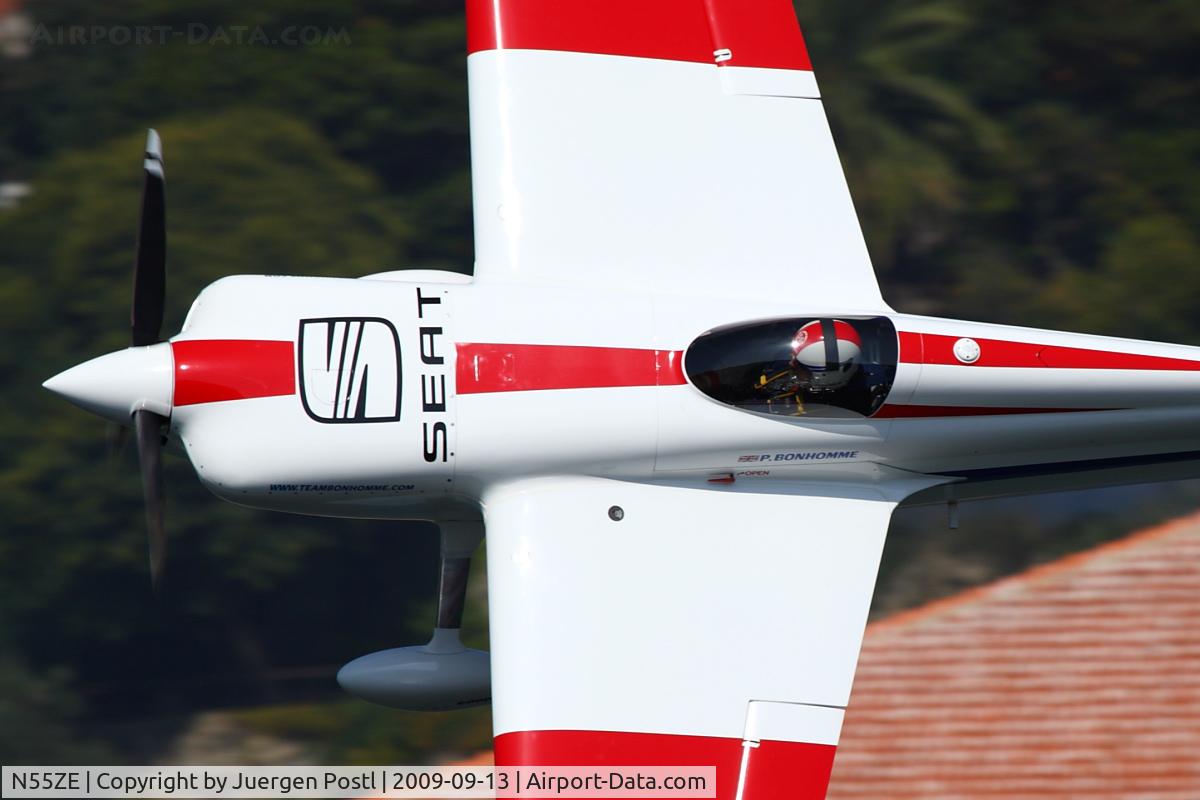 N55ZE, 2007 Zivko Edge 540 C/N 0040A, Red Bull Air Race Porto 2009 - Paul Bonhomme