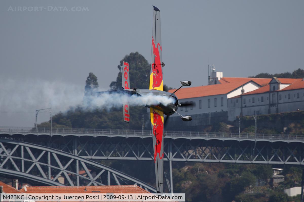 N423KC, 2009 Zivko Edge 540 C/N 0044, Red Bull Air Race Porto 2009 - Kirby Chambliss