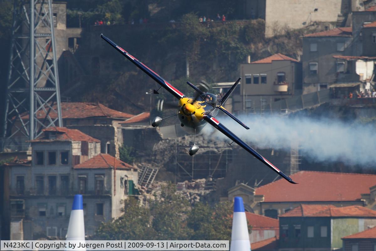 N423KC, 2009 Zivko Edge 540 C/N 0044, Red Bull Air Race Porto 2009 - Kirby Chambliss