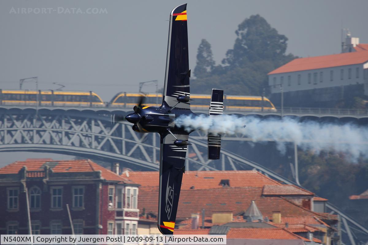 N540XM, 2008 MXR Technologies MXS C/N 003, Red Bull Air Race Porto 2009 - Alejandro Maclean