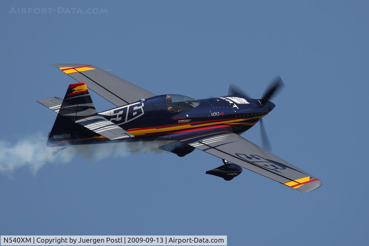 N540XM, 2008 MXR Technologies MXS C/N 003, Red Bull Air Race Porto 2009 - Alejandro Maclean